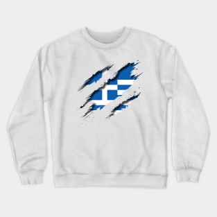 Greece Shredding Crewneck Sweatshirt